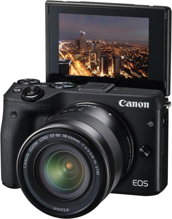 Canon　EOS M3 18-55㍉ Canon EOS M3, 18-55mm IS STM Kit - kaufen bei Digitec